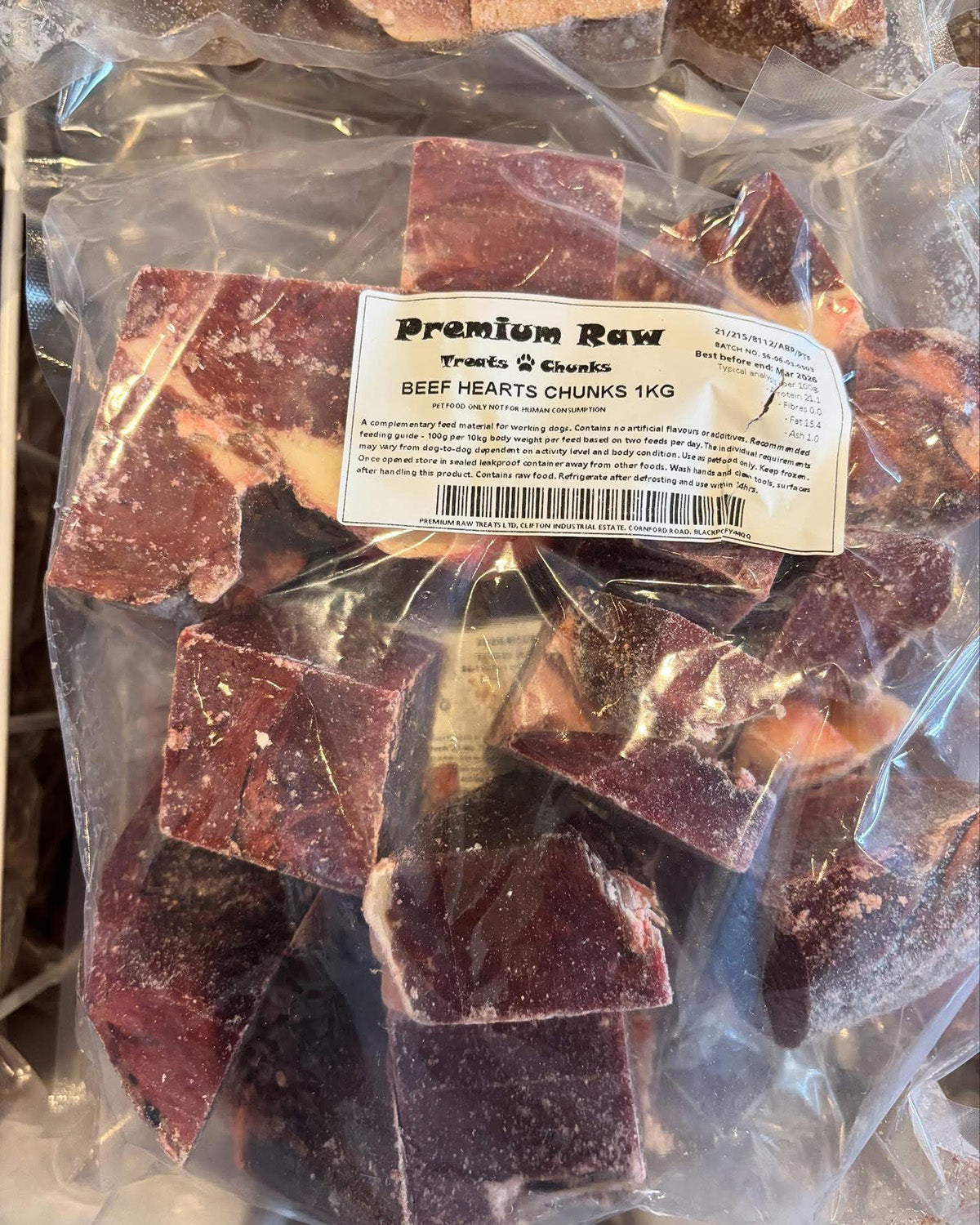 Beef Heart Chunks