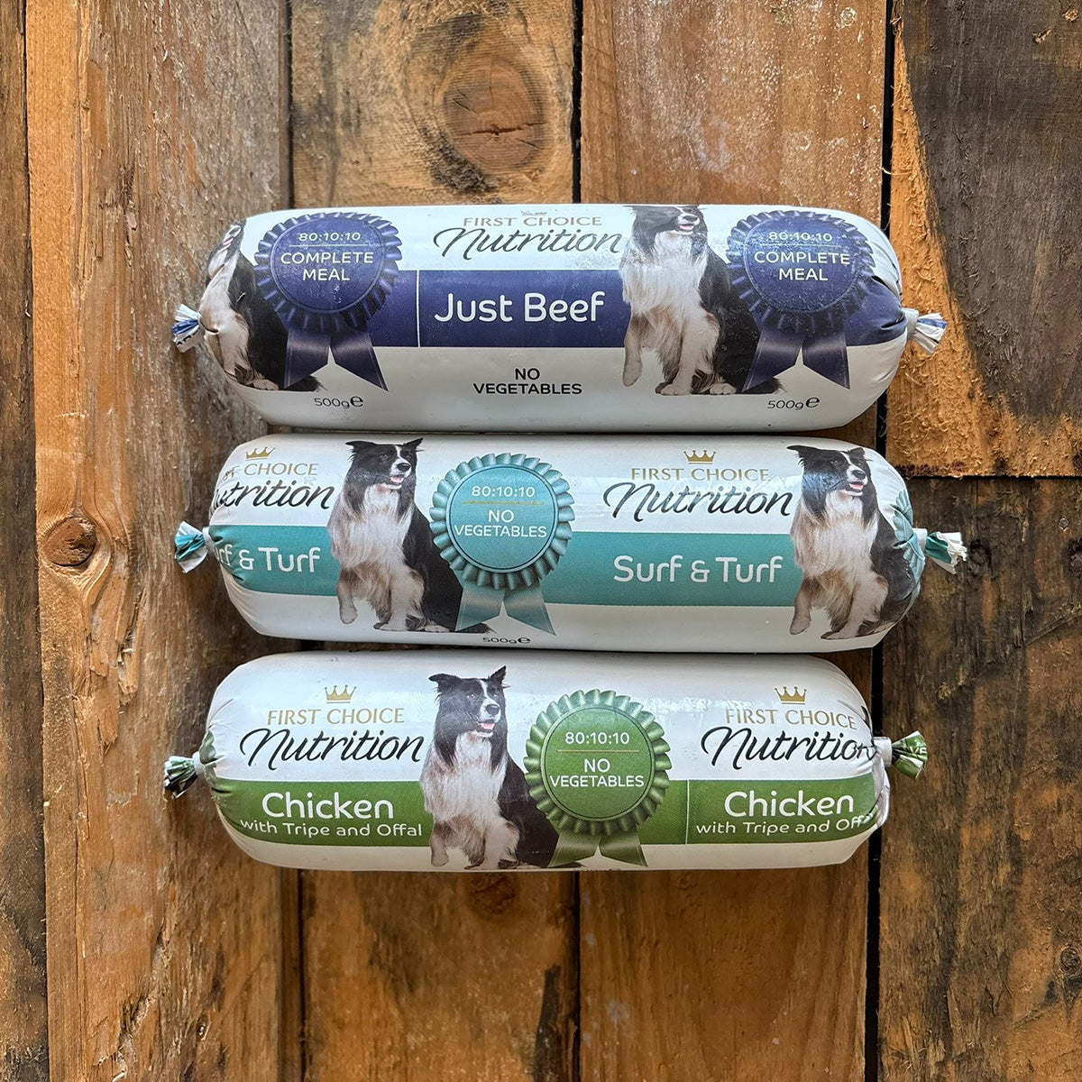 First Choice Nutrition Frozen Raw Dog Food Bundle