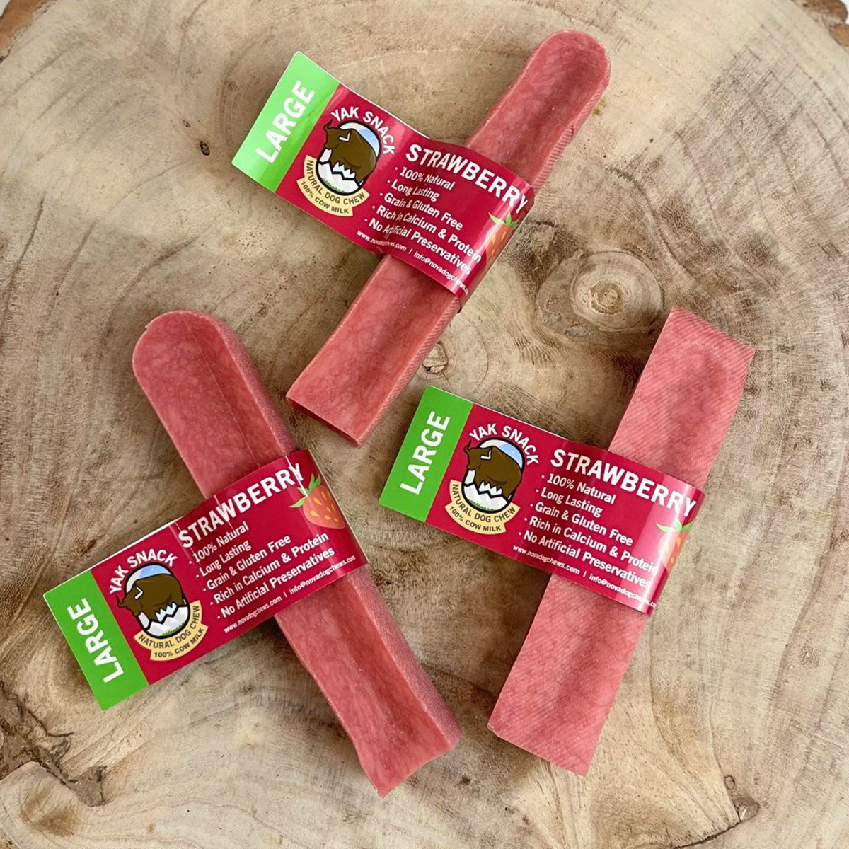 Strawberry Yak Bar