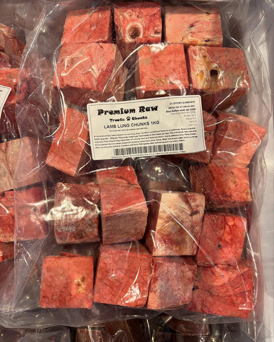 Lamb Lung Chunks 1kg